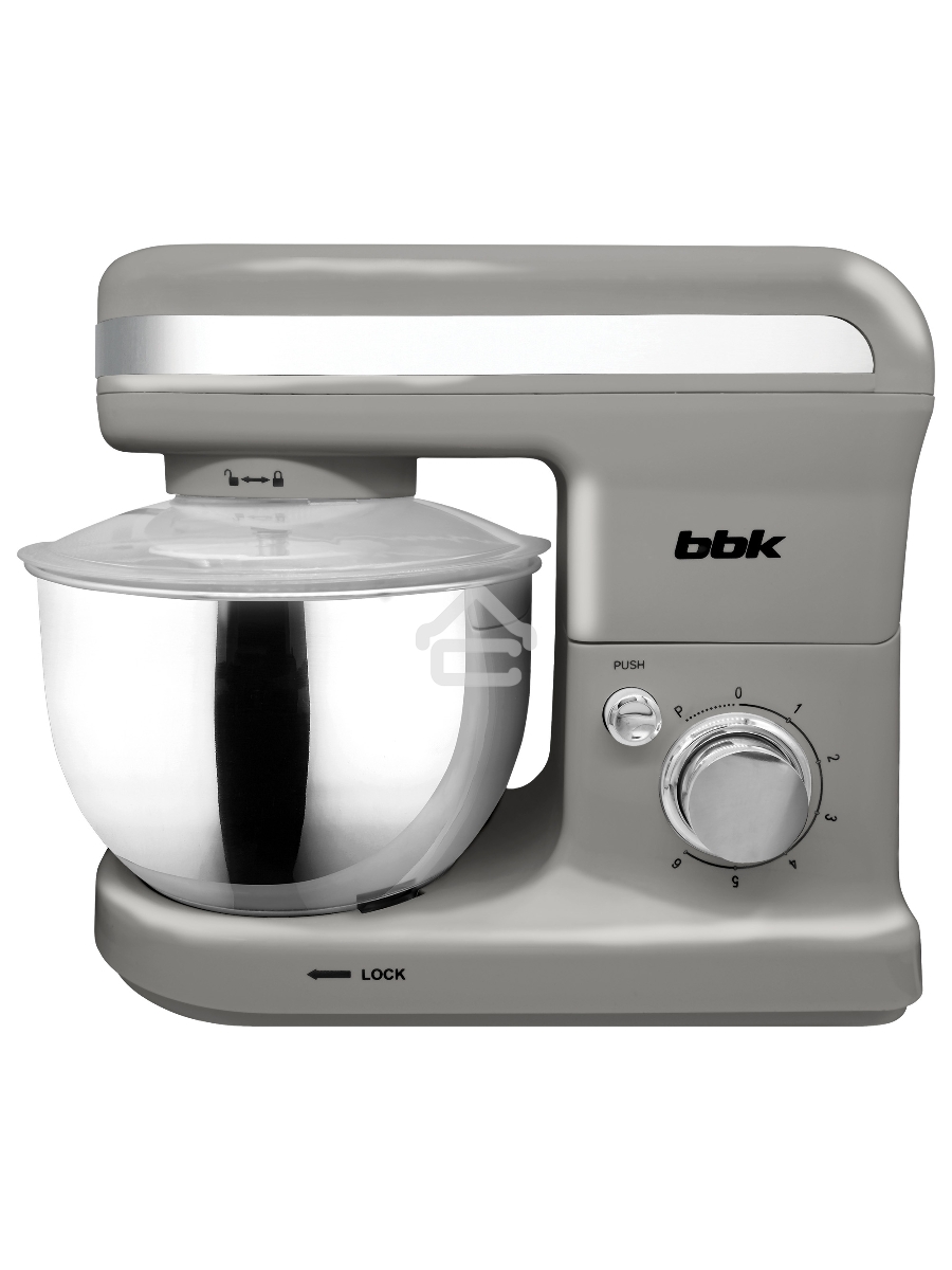 Миксер планетарный BBK KBM1400 серый, 1500 Вт