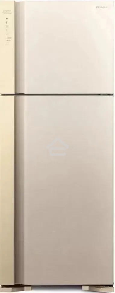 Холодильник Hitachi HRTN7489DF BEGCS бежевый двухкамерный инвертер 345/105л морозилка сверху