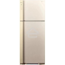 Холодильник Hitachi HRTN7489DF BEGCS бежевый двухкамерный инвертер 345/105л морозилка сверху
