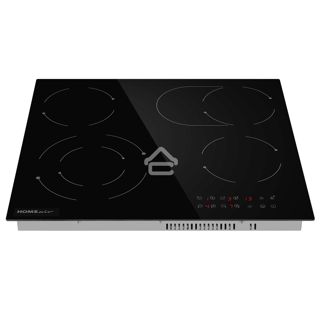 Электрическая варочная панель HOMSair HVС64SMDBK Hi-Light, независимая, черный