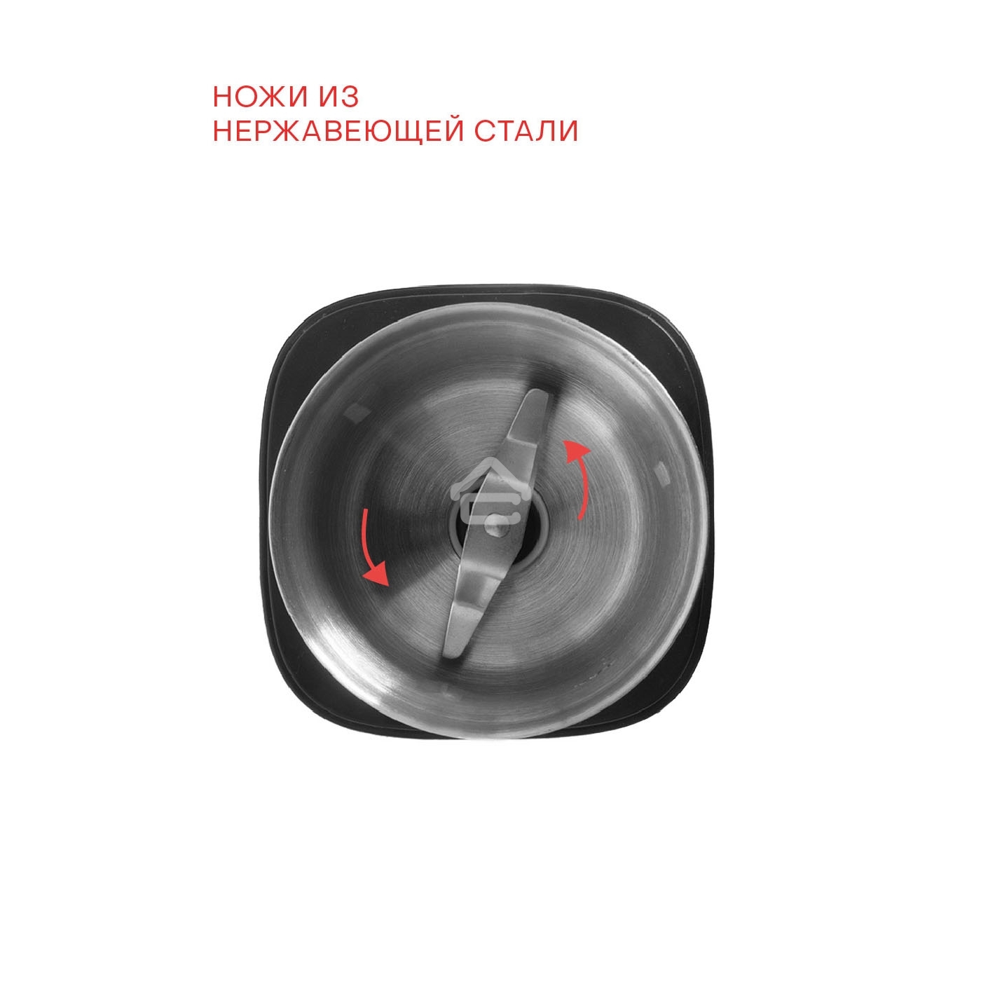 Кофемолка SUPRA CGS-310 300 Вт, 80 г, серебристый