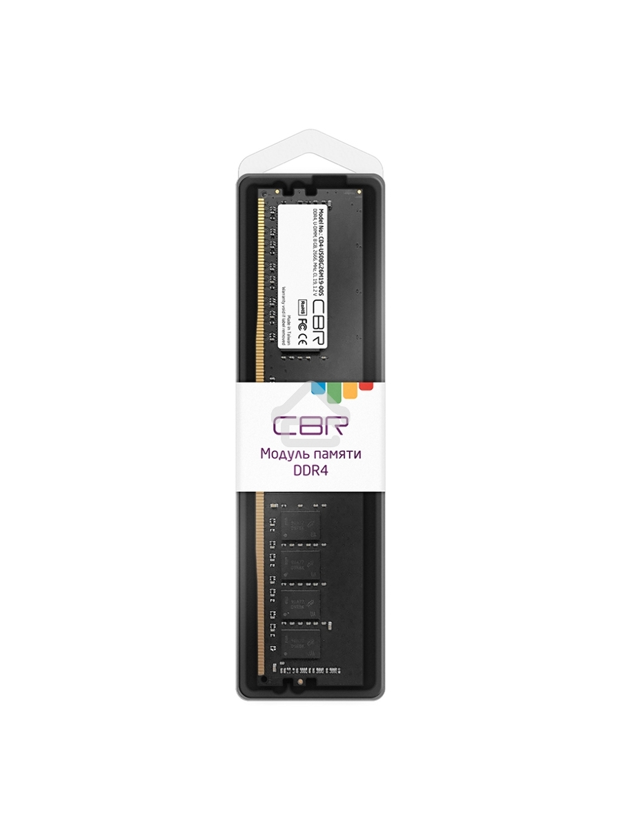 Оперативная память CBR, DDR4, 8GB (1x8 GB), 2666 MHz, CL19, DIMM