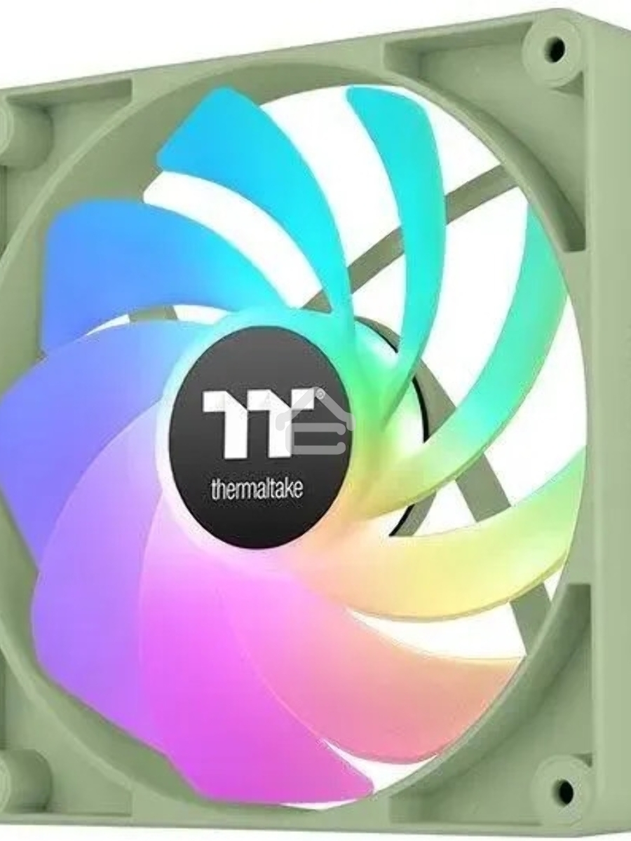 Комплект вентиляторов для корпуса Thermaltake CT120 Reverse ARGB (2 шт.) зеленый, 120 мм, 2000 об/мин, 31.2 дБ, 4 pin