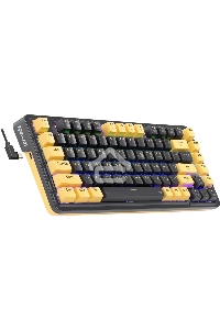 Клавиатура Redragon Elf (71664) проводная, USB, черный/фиолетовый
