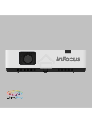 Проектор INFOCUS IN1034 3LCD, 4800 lm, XGA (1024x768), 50000:1, 1.481.78:1,3.5mm in,Composite video,Component,VGA IN х2, HDMI IN, Audio in(RCAх2), USB-A, USB B х2, VGA out, Audio 3.5mm out, лампа 20000ч.(ECO mode), RJ45,RS232, 1x16W, 31дБ, 3,3 кг