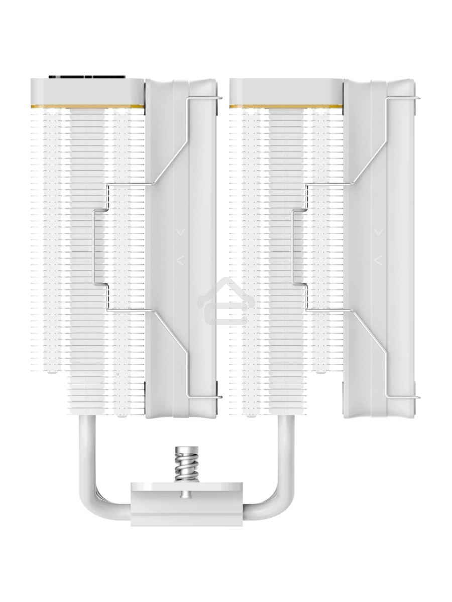 Кулер Ocypus Iota A62 WH Iota-A62-WH белый 120мм алюминий+медь 2000rpm 29db 4-pin 260W 158мм
