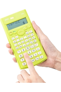 Калькулятор научный Deli E1710A/GRN зеленый 10+2-разр.