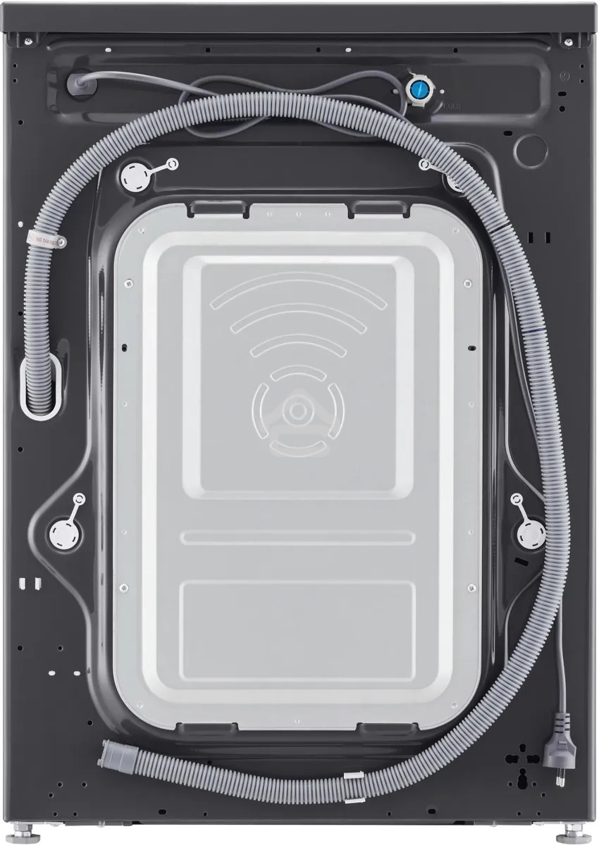 Стиральная машина LG F2Y1WS6J темно-серый, загрузка фронтальная 6,5 кг, 1200 об/мин., класс: A