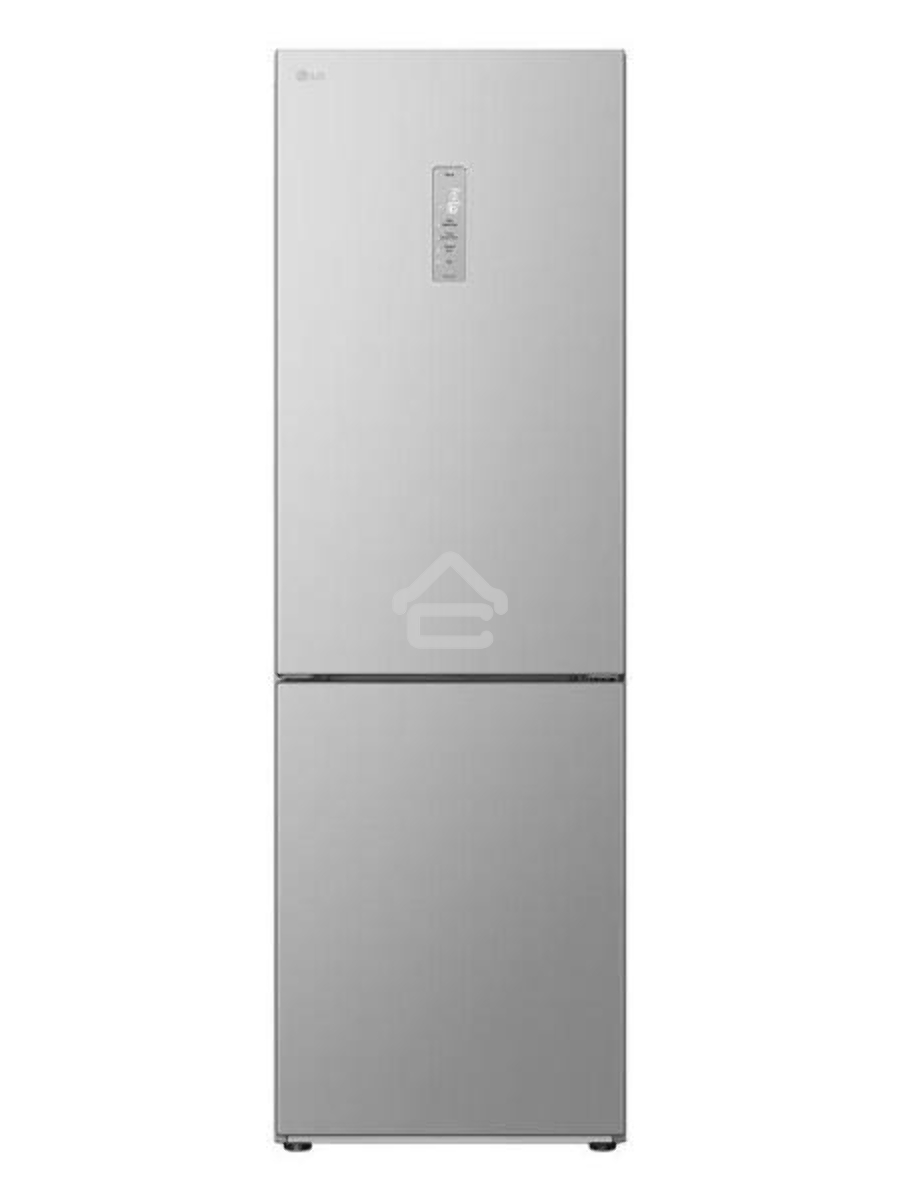 Холодильник LG GC-B459ANMW серебристый двухкамерный 234/110л морозилка снизу