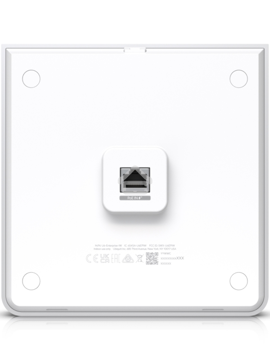 Точка доступа Ubiquiti U6-Enterprise-IW - UniFi AP U6 Enterprise In-Wall