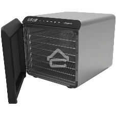 Сушка для фруктов и овощей Hyundai HYFD-8801 14под. 600Вт серебристый