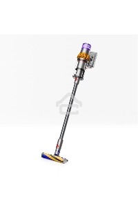 Пылесос вертикальный Dyson V15 Detect Absolute (SV47) желтый/никель, питание от аккумулятора, 220 Вт, уборка сухая, пылесборник 0.76 л, работа от АКБ max - 60 мин