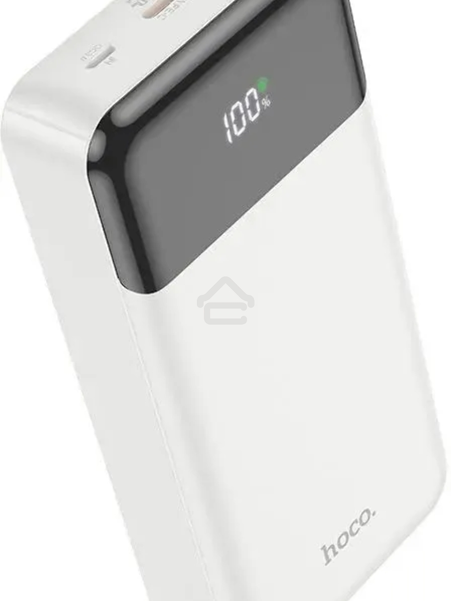 Мобильный аккумулятор Hoco J102A Cool figure 20000mAh QC/PD 20W 5A USB-A/USB-C белый (J102A COOL FIGURE WHITE)