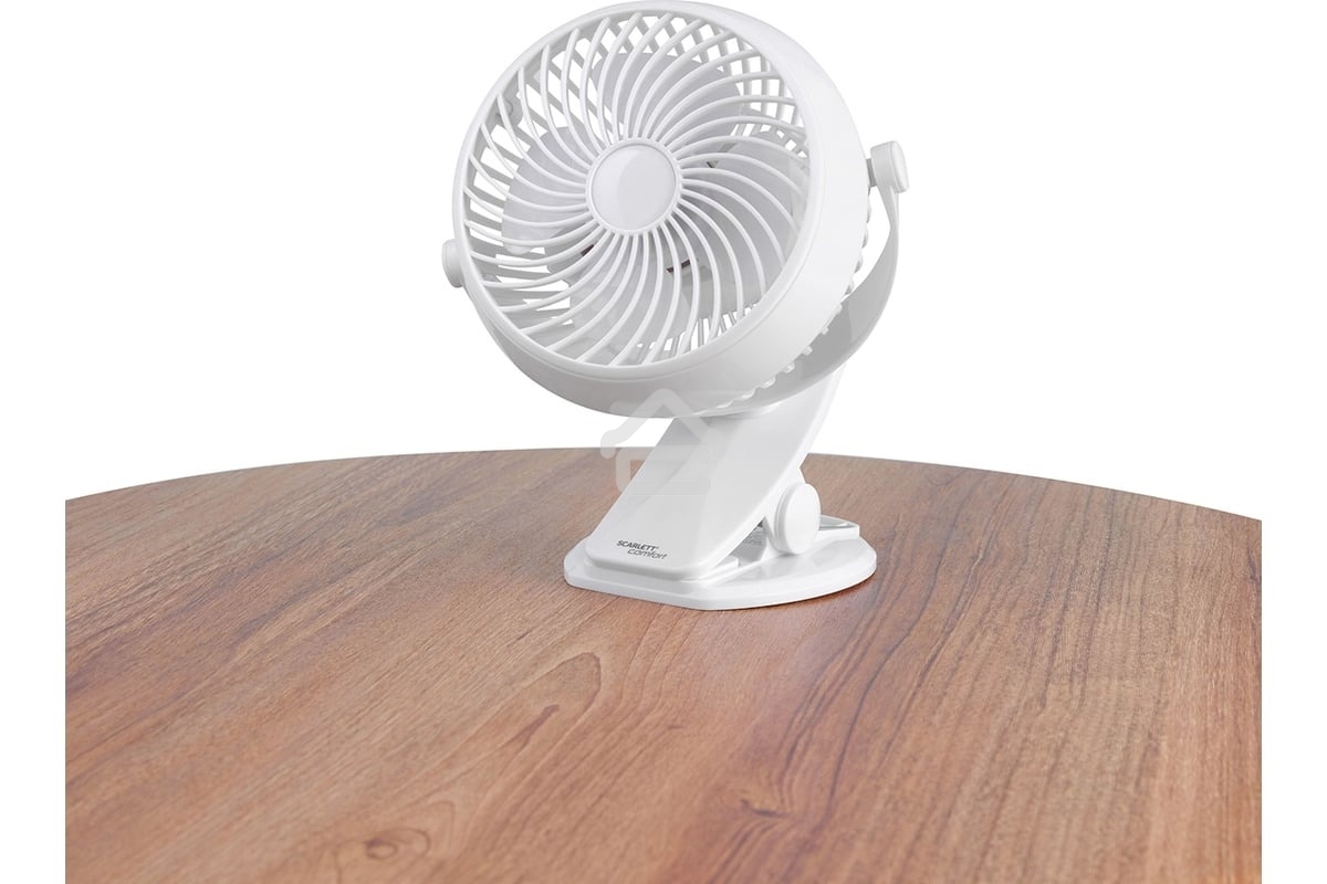 Вентиляторы настольные Scarlett SC-DF111S98 белый