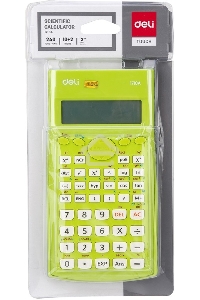 Калькулятор научный Deli E1710A/GRN зеленый 10+2-разр.