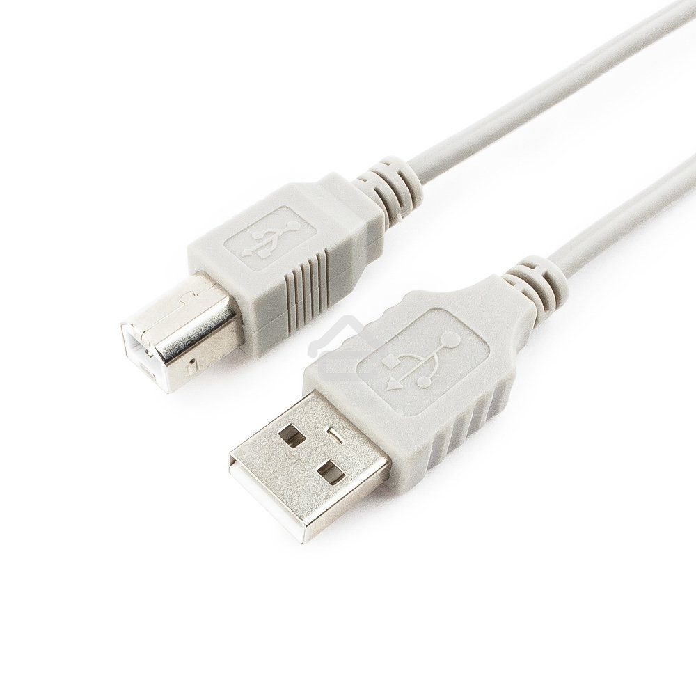 Кабель USB2.0 Cablexpert CC-USB2-AMBM-10-N, AM/BM, медь, 3.0м, пакет