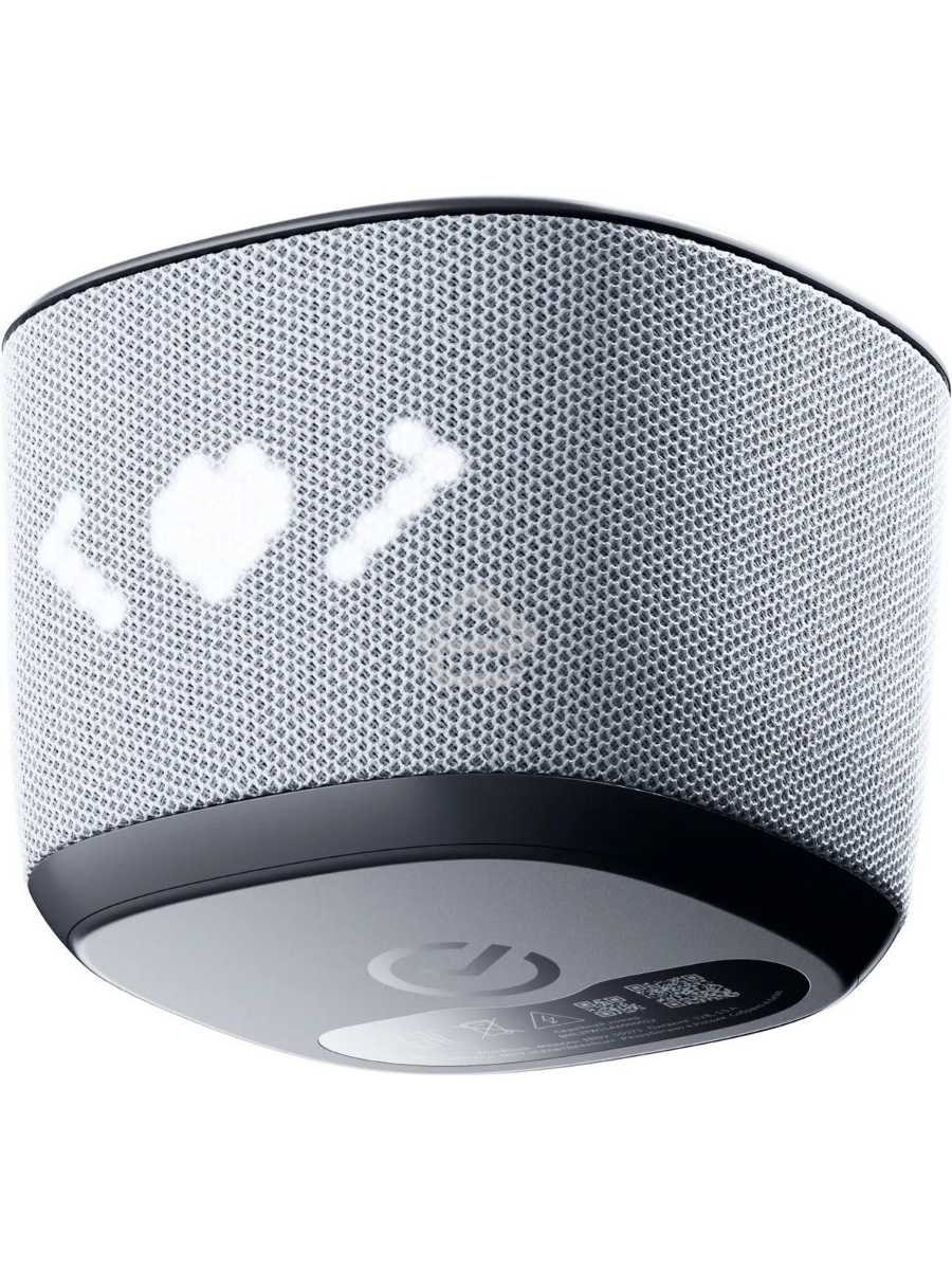 Умная колонка Sber Boom Home SBDV-00171G Салют серый 8W Mono BT/Wi-Fi (без.бат)