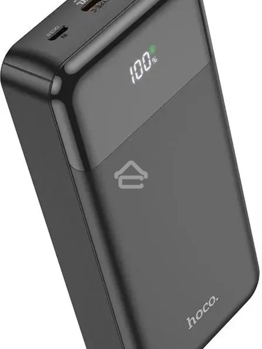 Мобильный аккумулятор Hoco J102A Cool figure 20000mAh QC/PD 20W 5A USB-A/USB-C черный (J102A COOL FIGURE BLACK)