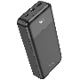 Мобильный аккумулятор Hoco J102A Cool figure 20000mAh QC/PD 20W 5A USB-A/USB-C черный (J102A COOL FIGURE BLACK)