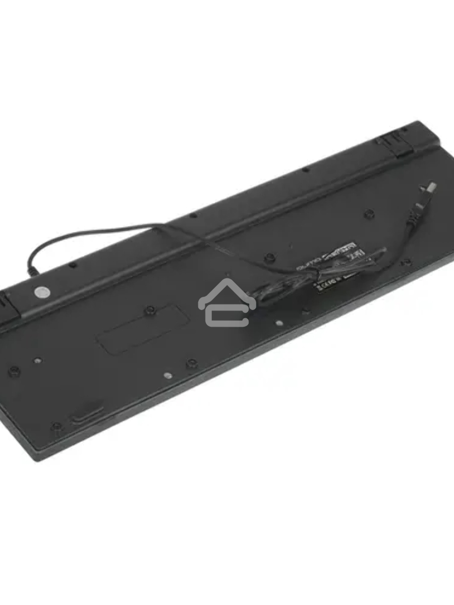 Клавиатура офисная Qumo Signature К69, проводная, 104, низкий ход клавиш, радужная подсветка