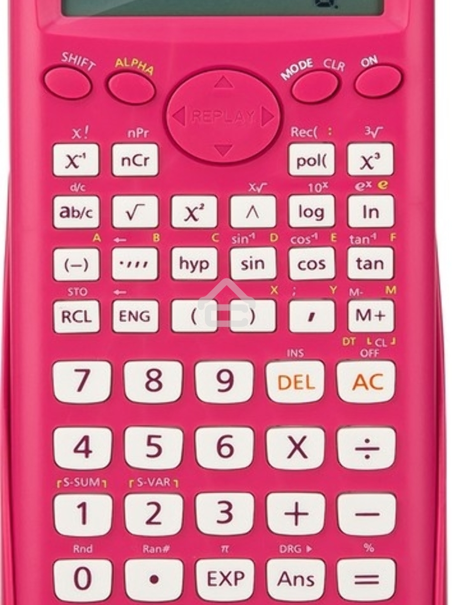 Калькулятор научный Deli E1710A/RED красный 10+2-разр.