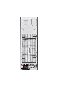 Холодильник LG GC-B459ANMW серебристый двухкамерный 234/110л морозилка снизу