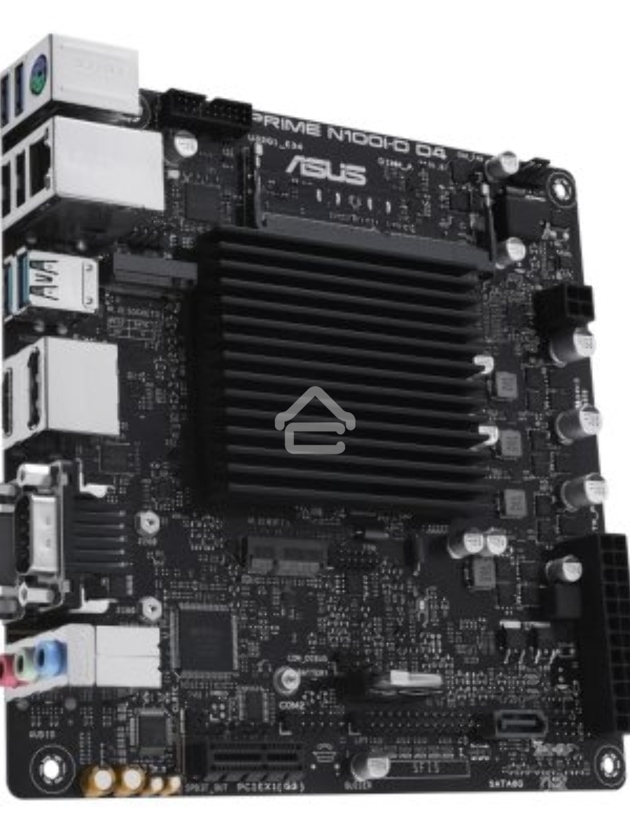 Материнская плата ASUS PRIME N100I-D D4-CSM, BGA1264, SoC, 1xSO-DIMM DDR4, 1xSATA, 1xM.2, 1xPCI-E 3.0 x1, 1xDP, 1xHDMI, 1xVGA, 1x 1Gb LAN, 2xUSB-A 2.0, 2xUSB-A 3.2 Gen 1, 2xUSB-A 3.2 Gen 2, 3x3.5 мм, 7.1, Mini-ITX