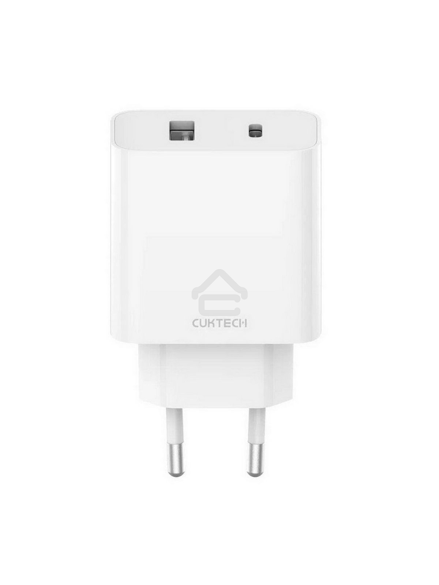 Зарядное устройство CUKTECH 30W Wall  Charger (Type-A + Type-C)  