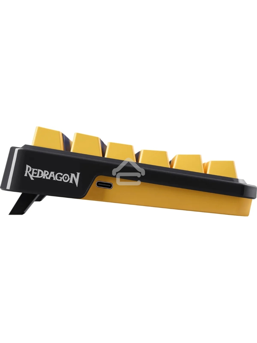Клавиатура Redragon Elf (71664) проводная, USB, черный/фиолетовый