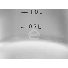 Кастрюля Rondell Strike Grey Ultra RDS-1947 2л. d=18см (с крышкой) сталь