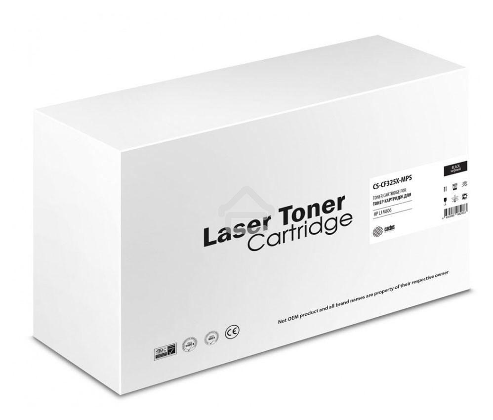 Картридж лазерный Cactus CS-CF325X черный (40000 стр.) для HP LJ M806 Enterprise 800,M806X