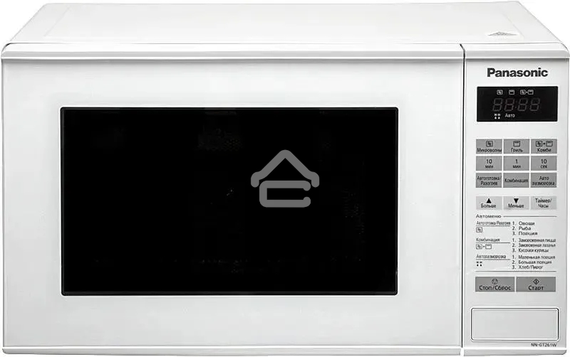 Микроволновая печь Panasonic NN-GT261WZPE белый, 20 л, 800 Вт, переключатели - сенсор