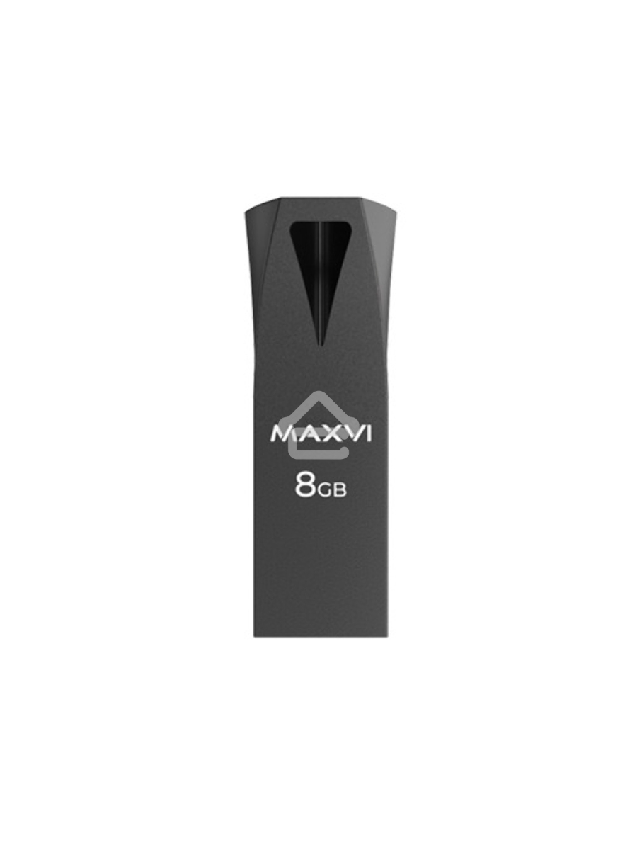 Флеш диск Maxvi MK2 8GB USB 2.0 dark grey
