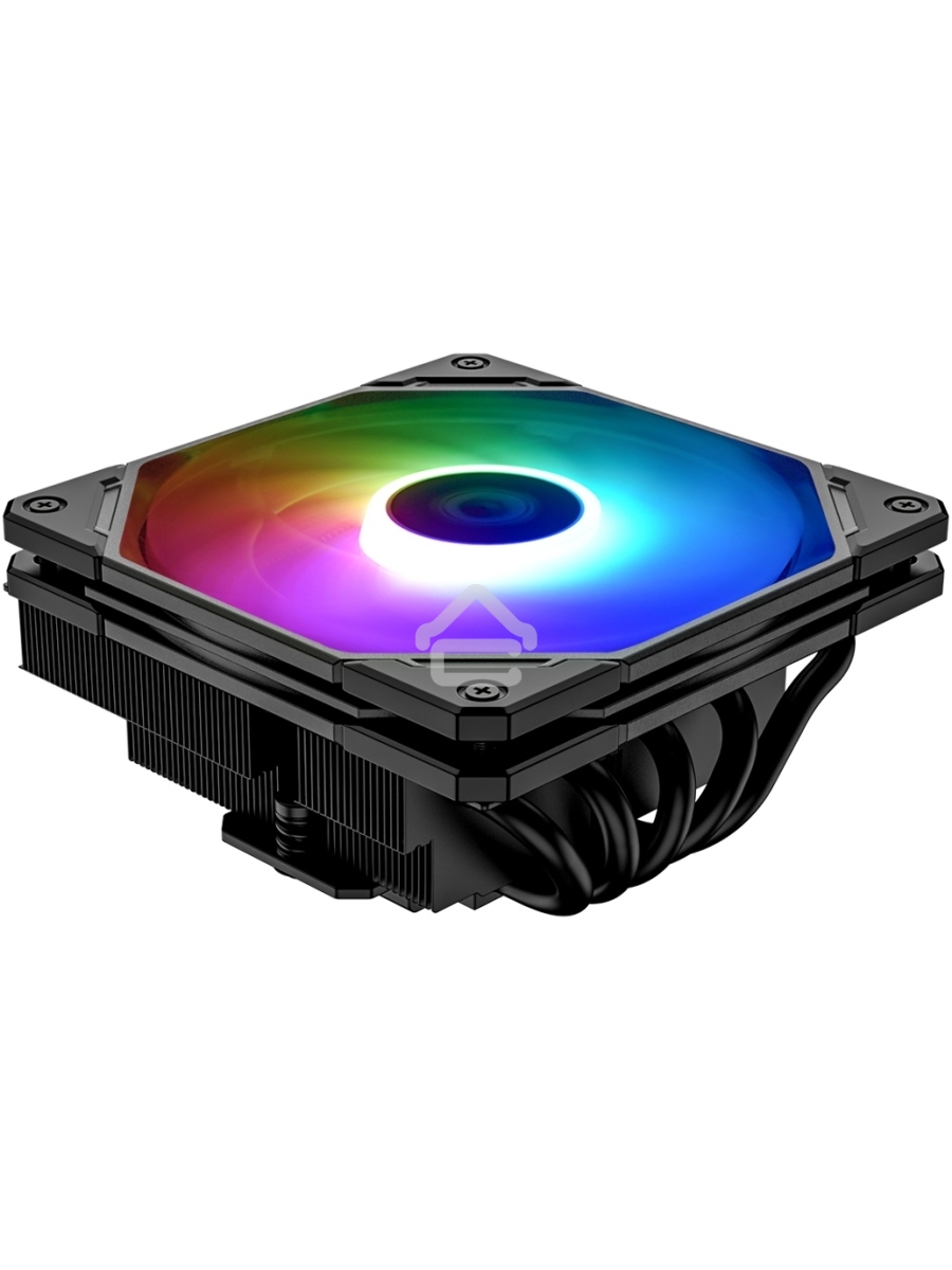 Кулер ID-COOLING IS-55 ARGB черный 120мм алюминий+медь 2000rpm 31.5db 4-pin 125W 55мм