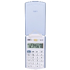 Калькулятор карманный Deli E39217/BLUE синий 8-разр.