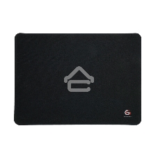 Коврик для мыши Gembird MP-35-25-BLACK, черный, 350х250х3мм, ткань/резина, пакет
