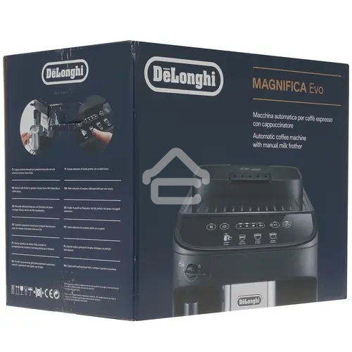 Кофемашина автоматическая DeLonghi ECAM290.21.B черный, исп. кофе - зерновой/молотый, 1.8 л, 1450 Вт, 15 Бар.