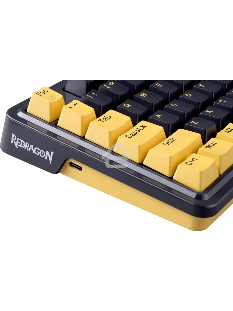Клавиатура Redragon Elf (71664) проводная, USB, черный/фиолетовый