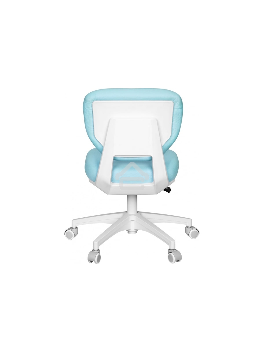 Кресло детское Cactus CS-CHR-3594BL голубой, крестов. пластик белый