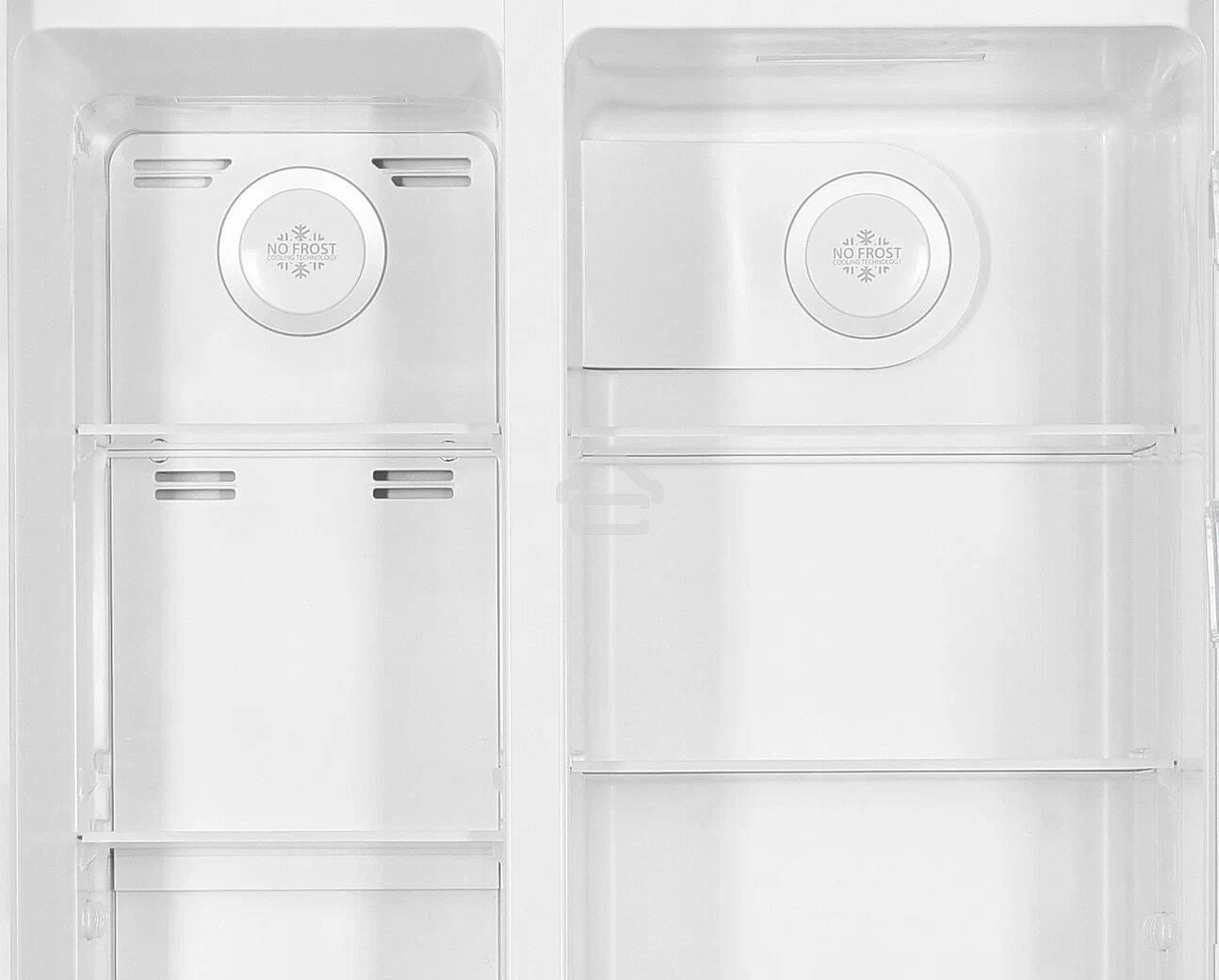 Холодильник Kraft KF-MS5701DI темно-серый двухкамерный 372/198л морозилка сбоку, Side by Side