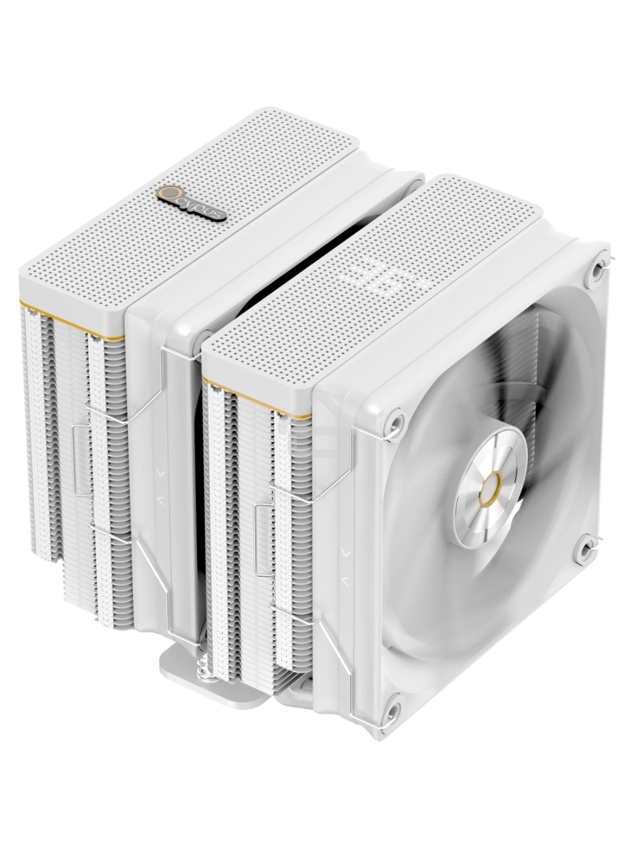 Кулер Ocypus Iota A62 WH Iota-A62-WH белый 120мм алюминий+медь 2000rpm 29db 4-pin 260W 158мм