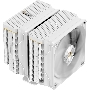 Кулер Ocypus Iota A62 WH Iota-A62-WH белый 120мм алюминий+медь 2000rpm 29db 4-pin 260W 158мм