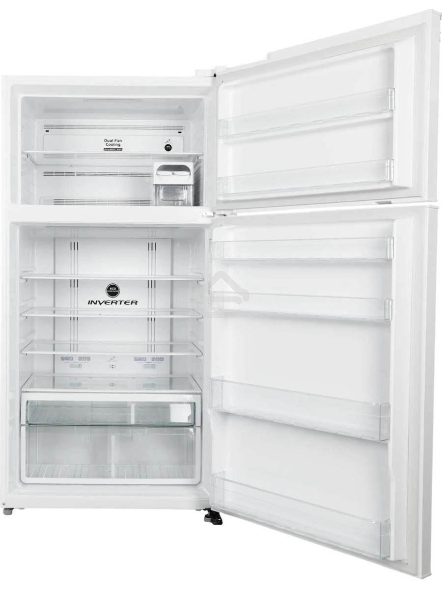 Холодильник Hitachi R-V720PUC1 TWH белый текстур. двухкамерный инвертер 444/156л морозилка сверху, No Frost
