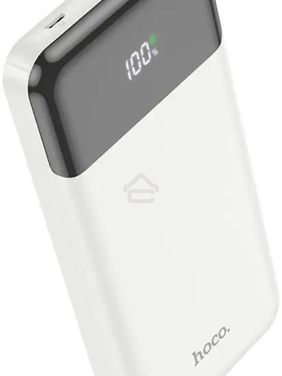 Мобильный аккумулятор Hoco J102 Cool figure 10000mAh QC3.0/PD3.0 20W 3A USB-A/USB-C белый (J102 COOL FIGURE WHITE)