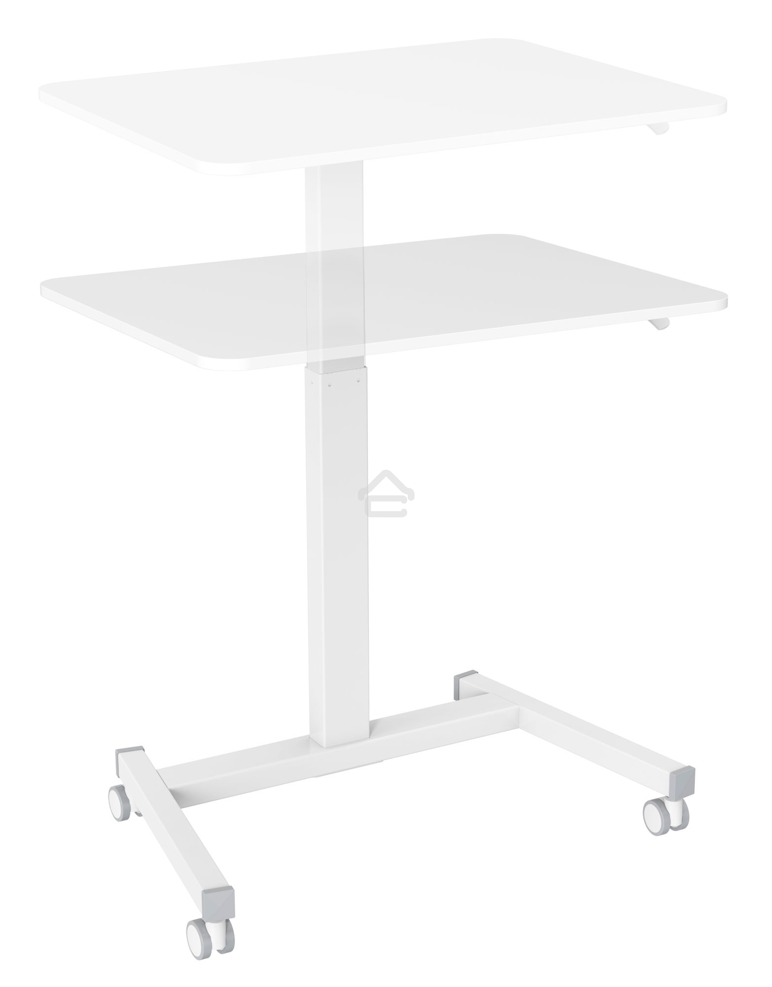 Стол для ноутбука Cactus VM-FDS102 столешница МДФ белый 80x60x122см (CS-FDS102WWT)