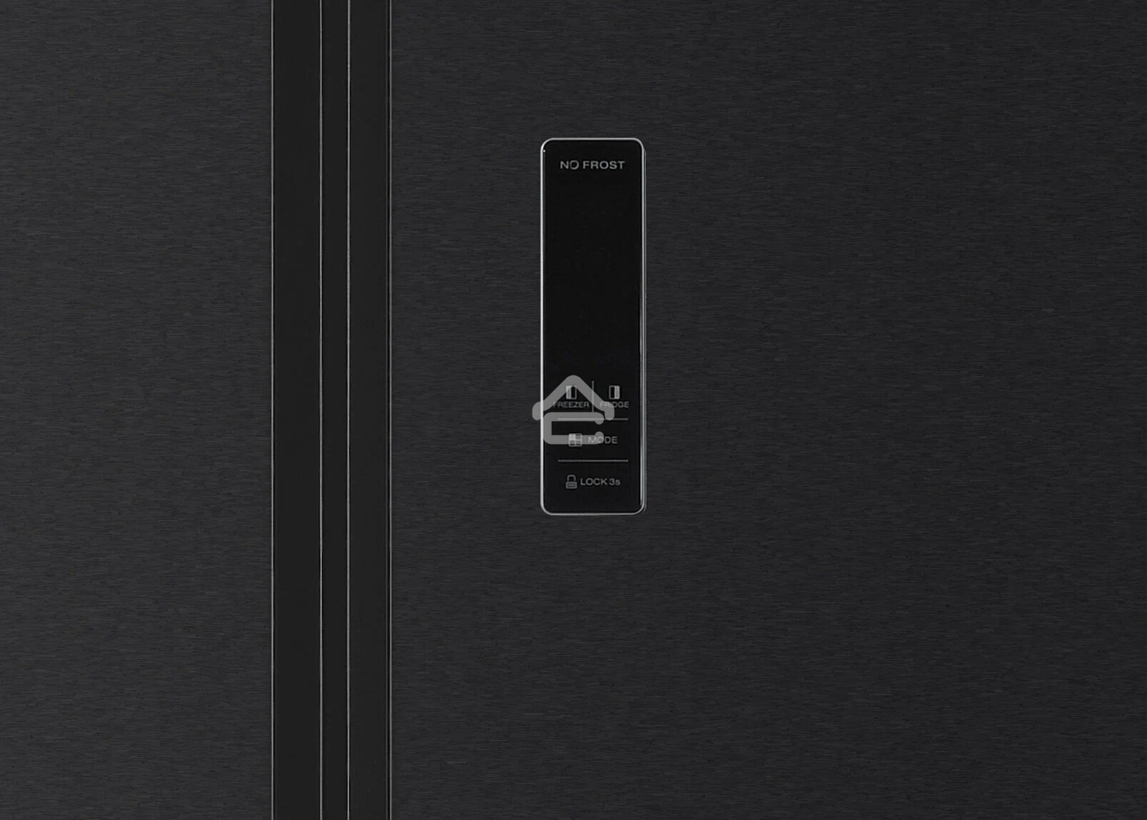 Холодильник Kraft KF-MS5701DI темно-серый двухкамерный 372/198л морозилка сбоку, Side by Side