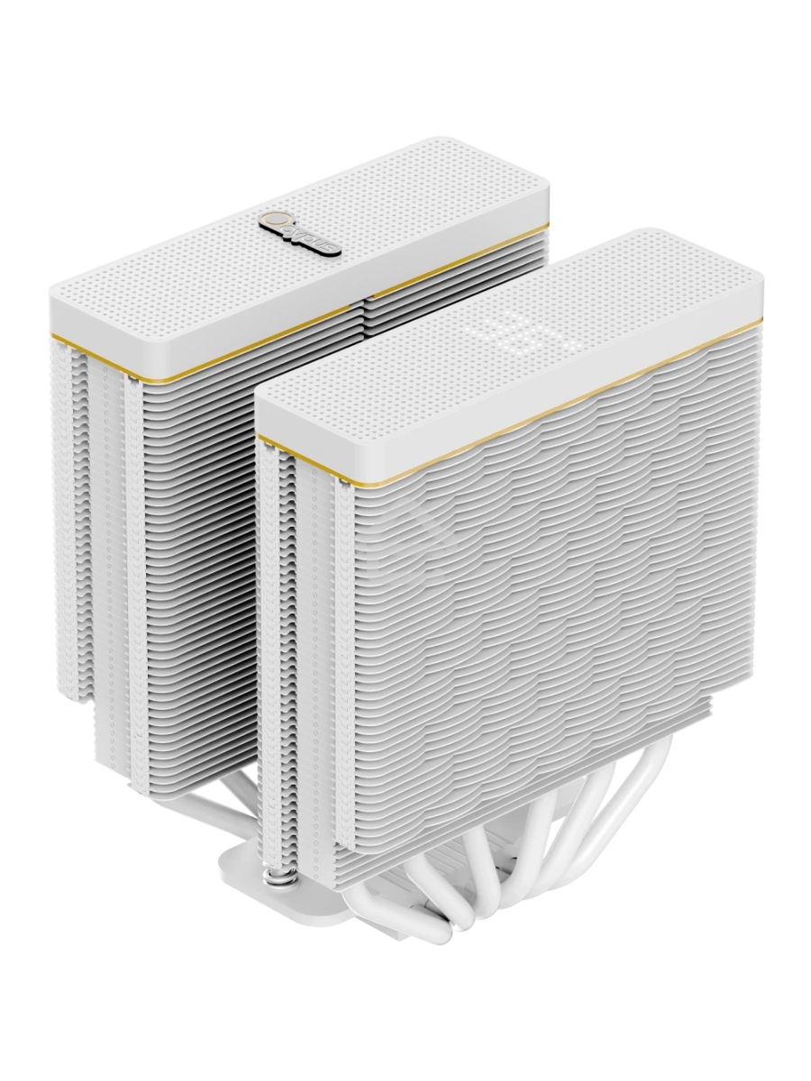Кулер Ocypus Iota A62 WH Iota-A62-WH белый 120мм алюминий+медь 2000rpm 29db 4-pin 260W 158мм