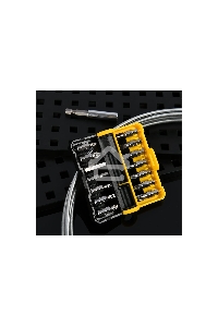Набор бит 14 шт c держателем Deli DL251201 (SL4,SL5,SL6,PH0,PH1,PH2,PH3,T15,T20,T25,H5,H6,PZ1,PZ2), сталь S2, пласт.держатель