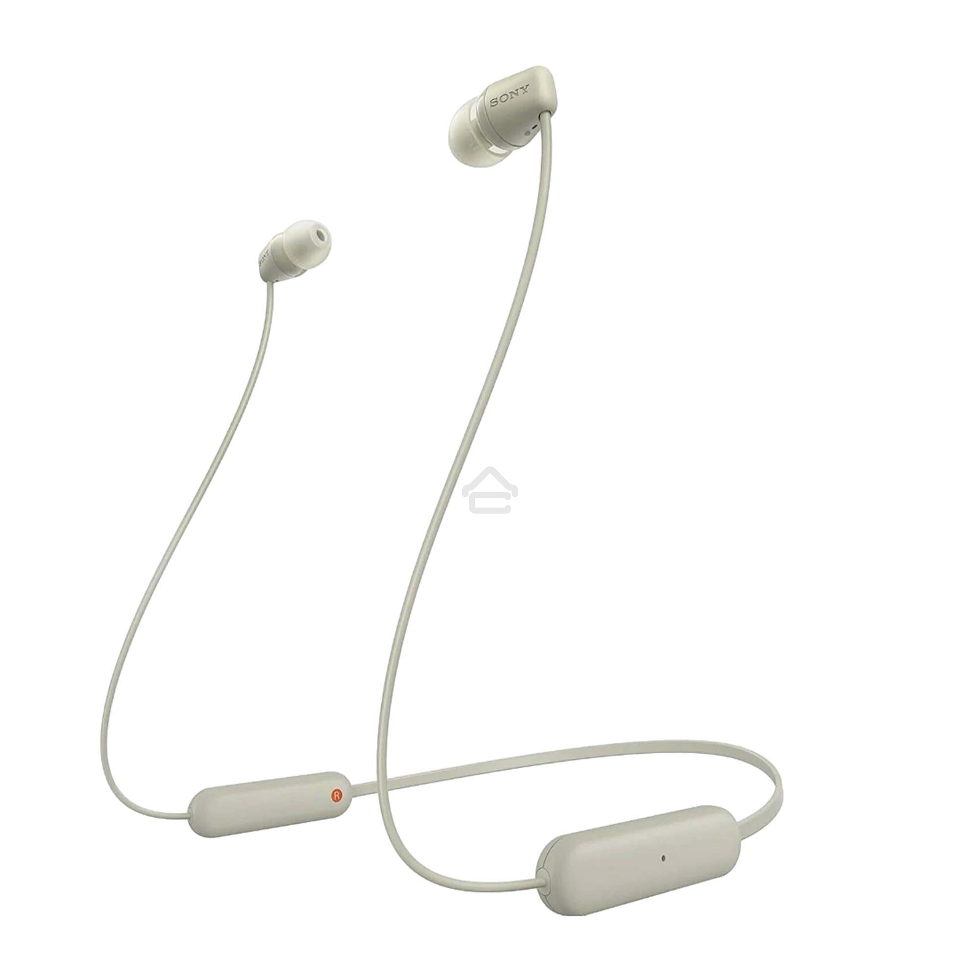 Наушники Sony WI-C100 бежевый