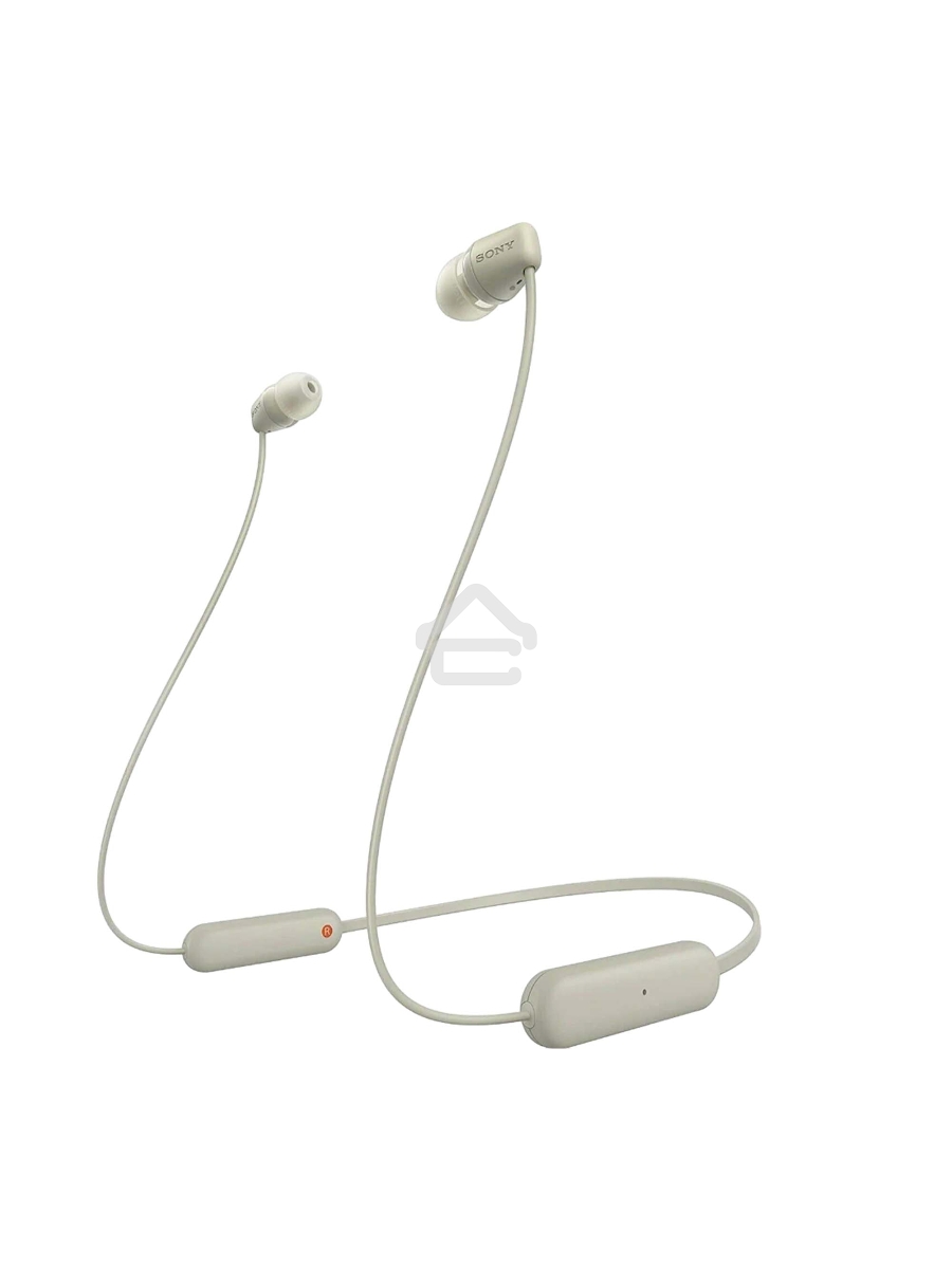 Наушники Sony WI-C100  бежевый